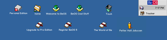 BeOS R5 screenshot